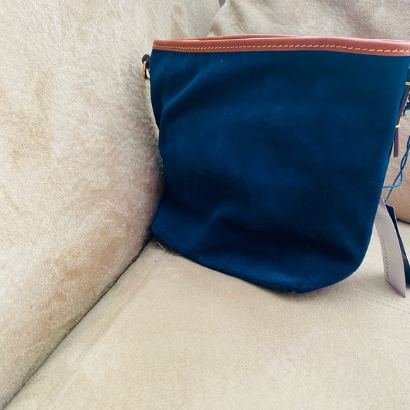 Dooney & Bourke Mini Hobo Crossbody suede - Picture 7 of 8